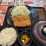 とん吉 - ヒレカツ定食(100g)