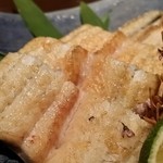 龢 - 【H26.8.30】鰻の白焼き・漬山葵・山椒昆布。
