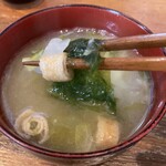 ふる川 - 何気にママさん味噌汁のファン