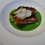 カマスのポアレ