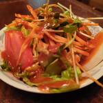 インドレストランバーバンジャーラ - グリーンサラダ