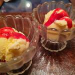 インドレストランバーバンジャーラ - アイスクリーム