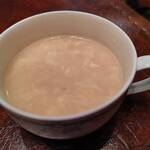 インドレストランバーバンジャーラ - 卵スープ