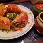 インドレストランバーバンジャーラ 梅田店 - スプリングロール