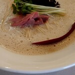 らーめん 集 - 煮干し泡白湯（あわぱいたん）900円