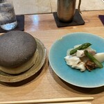 貴ぶ - アオリイカの石焼