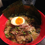 Wスープ しょうゆ 特製トッピング