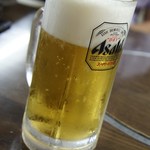 Hiroshima marukajiri nakachan - 生ビール=500円（14年8月）