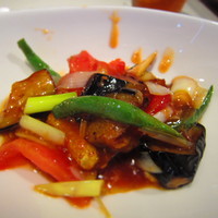 神田 雲林 - 野菜甘酢醤油炒め