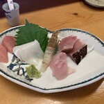 すし処 大敷 - お刺身一人盛り