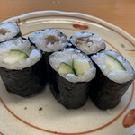 すし処 大敷 - かっぱ巻きと干瓢巻き