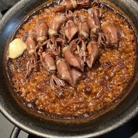 コメール マル イ モンターニャ - ホタルイカのパエリア
