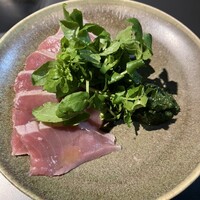 コメール マル イ モンターニャ - メジマグロのタタキ