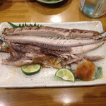 山忠 - サンマを開いて、さあ食べよう
