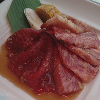 叙々苑 新宿小田急ハルク店 - 焼肉ランチA（カルビ・ロース・豚ロース）