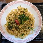 リンガーハット - 料理写真:令和7年5月 営業時間(10:30〜22:00)
梅肉と鶏むね肉の冷やしまぜめん300g 税込980円