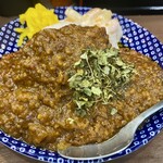 ヌードル＆スパイスカレー 今日の1番 - 128回目来店で僕は初めての豚キーマカレー