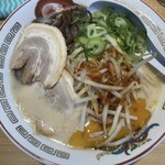 まるうまラーメンぷらっと博多No.1 - もやしラーメン¥750-(2025/05/28）