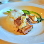 香桃 - 三種焼き物のせ御飯