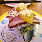 かっぱ寿司 - 南国風かっぱパインロール鴨パストラミ