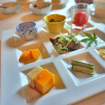 香桃 - 野菜の冷菜盛り合わせ