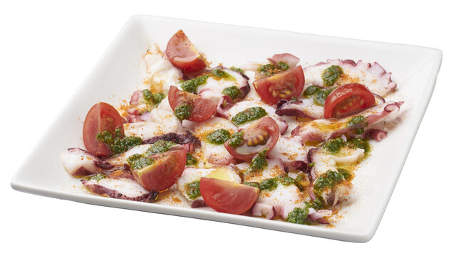 タコパッチョ Octopus Carpaccio