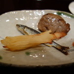 鮨 波やし - ［10回目］稚鮎・エイヒレ・鮪の脳天