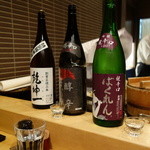 鮨 波やし - ［10回目］乾坤一(宮城)・ばくれん(山形)