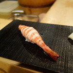 鮨 波やし - ［10回目］茹で海老の握り