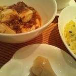 中国料理 桃李 - 麻婆豆腐、チャーハン、ザーサイ