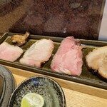 中華蕎麦 とみ田 - 夫が頼んだ特選のチャーシュー