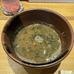 中華蕎麦 とみ田 - スープ割