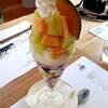 東福寺野倶楽部 - 料理写真:メロンパフェ大 高さ30センチくらいです。