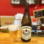 神餃子 - サッポロ赤星