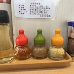 麺小屋 てち - スパイス