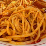 蒙古タンメン中本 - 麺アップ