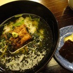 京料理かねき - はも茶漬け＆つけもの