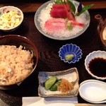 日本料理　　銀扇 - 鯛めし御膳刺身付