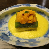 銀座 奥田 - 夏野菜のゼリー寄せ