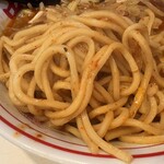 蒙古タンメン中本 - 麺アップ