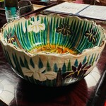 303066271 - じゅんさいが入っていた器が乾山ぽくて素敵です。