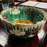 うかい鳥山 - じゅんさいが入っていた器が乾山ぽくて素敵です。