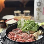 お一人様すき焼 ひとすき - 料理③