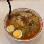 蒙古タンメン中本 - 極五目味噌タンメン＋野菜大盛