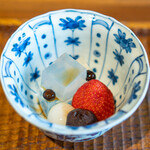 蕎味 櫂 - あんみつ