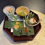 303076227 - 見た目にも美しい前菜