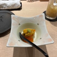 鮨 からす 十三店 - ウニといくら