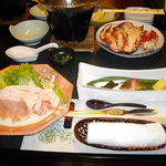 湯宿 だいいち - 花咲蟹と豆乳しゃぶしゃぶ前菜