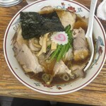 青島食堂 - 青島チャーシュー　麺大盛　麺　約250g(1,050円税込)