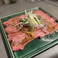 焼肉ここのみ - 牛タンのカルパッチョ